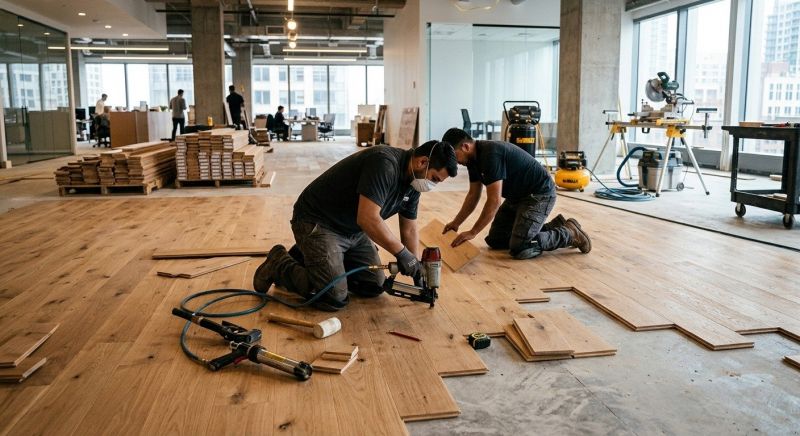 Commercial Hardwood Service in Snohomish, WA