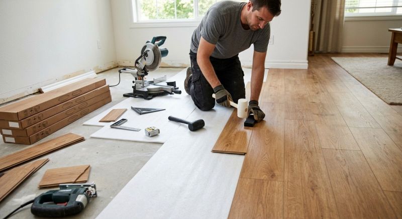 Laminate Floor Replacement in Poulsbo, WA