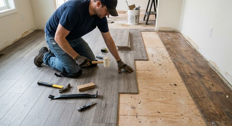 Laminate Floor Replacement in Snohomish, WA