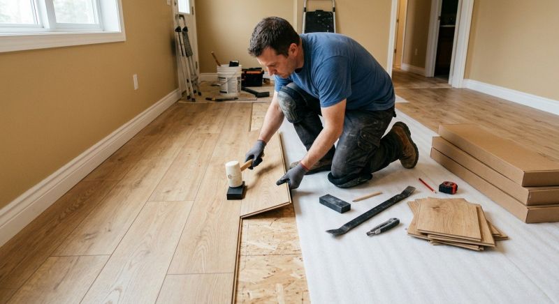 Laminate Tile Installation in Woodinville, WA