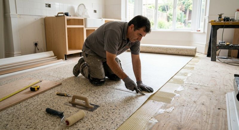 Linoleum Floor Installation in Mountlake Terrace, WA