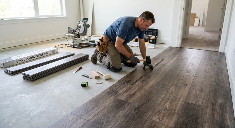 Linoleum Floor Installation in North Bend, WA