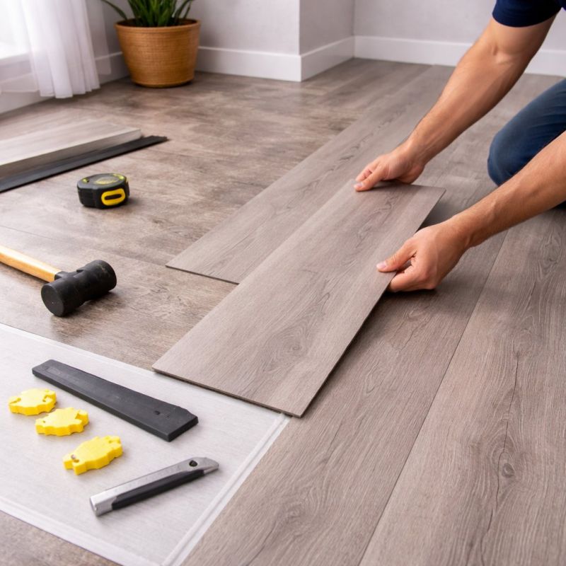 Luxury Vinyl Tile Installation in Bellevue, WA