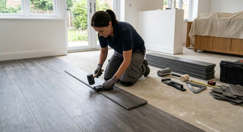 Luxury Vinyl Tile Installation in Woodinville, WA