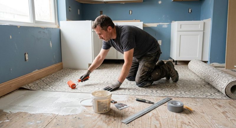 Sheet Flooring Installation in Everett, WA