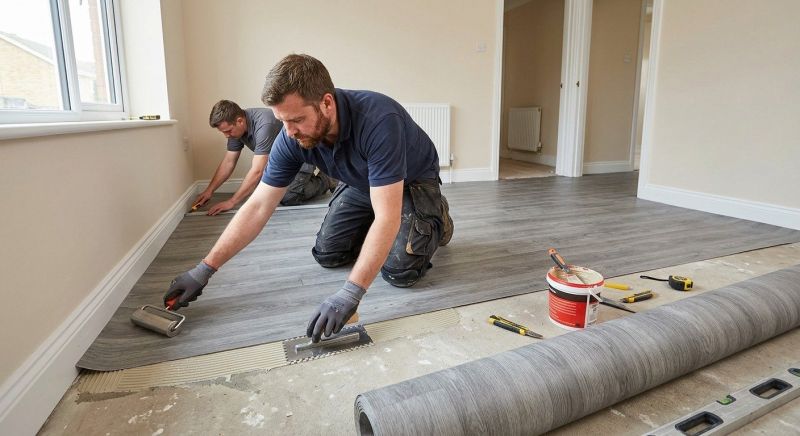Sheet Flooring Installation in Monroe, WA