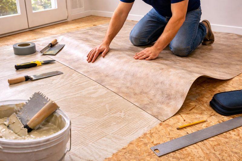 Sheet Vinyl Installation in Sultan, WA
