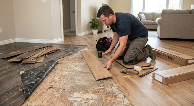 Vinyl Flooring Installation in North Bend, WA