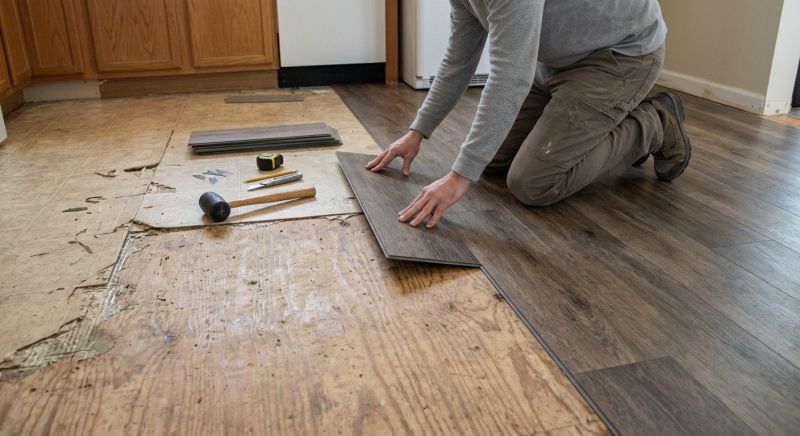 Vinyl Flooring Installation in Poulsbo, WA