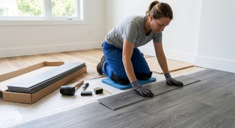 Vinyl Tile Installation in Woodinville, WA