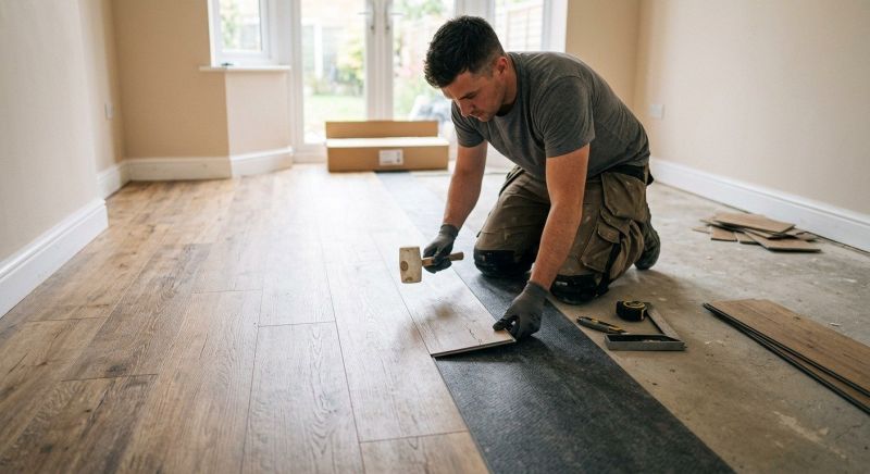 Vinyl Tile Replacement in Woodinville, WA